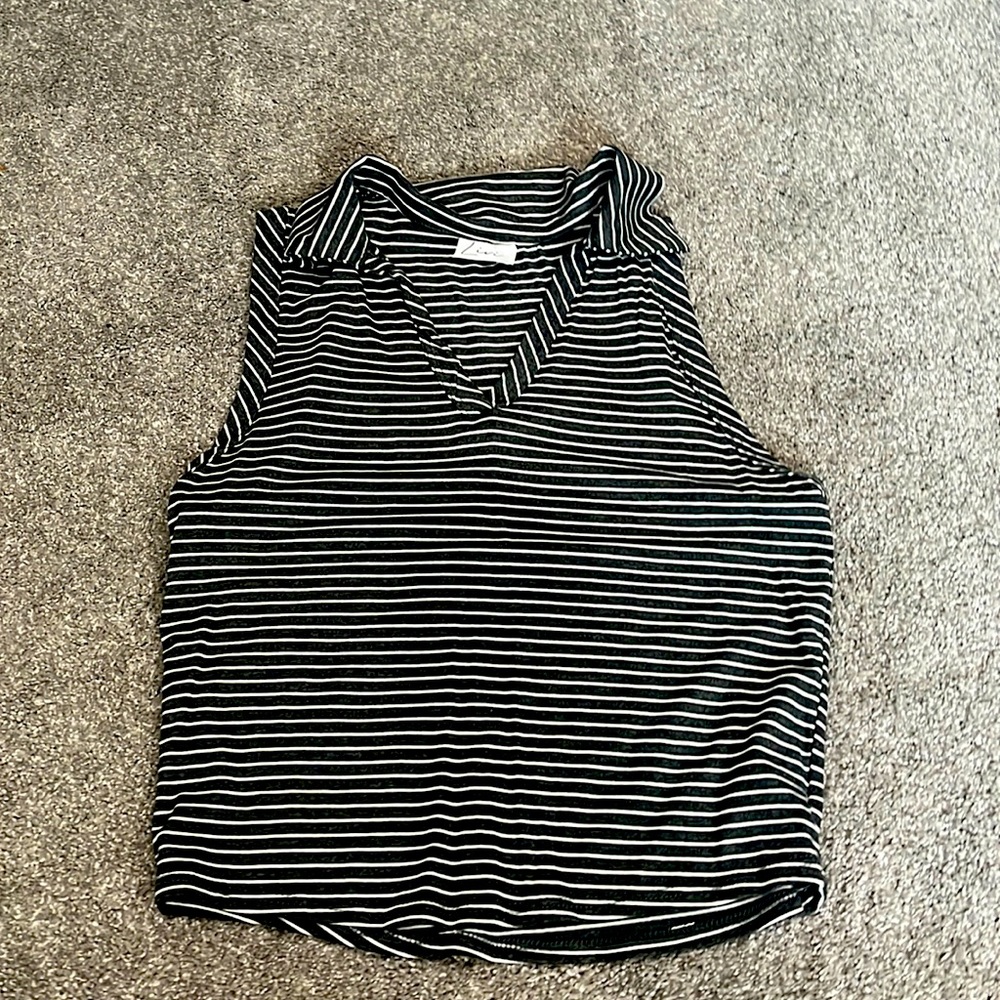 Collard tank top